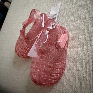 Old Navy Glittery Pink Kids Sandals